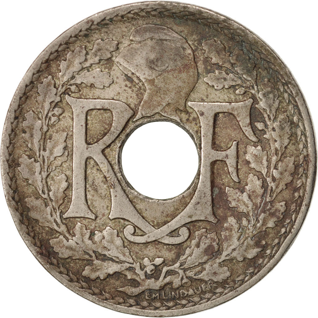 Monnaie, France, Lindauer, 10 Centimes, 1918, Paris, TB, Copper-nickel, KM:866a