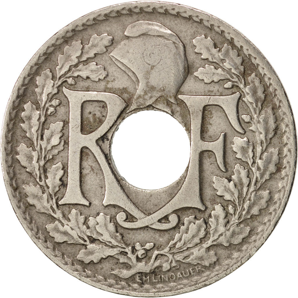 Münze, Frankreich, Lindauer, 10 Centimes, 1922, Paris, S+, Copper-nickel