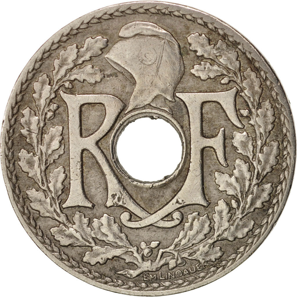 Moneta, Francia, Lindauer, 10 Centimes, 1928, Paris, MB+, Rame-nichel, KM:866a