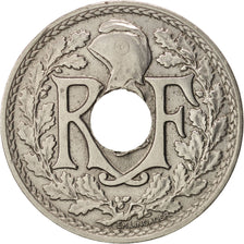 France, Lindauer, 25 Centimes, 1914, EF(40-45), Nickel, KM:867