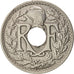 France, Lindauer, 25 Centimes, 1914, EF(40-45), Nickel, KM:867