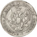 Moneda, Rusia, Nicholas I, 25 Kopeks, 1839, Saint-Petersburg, MBC, Plata