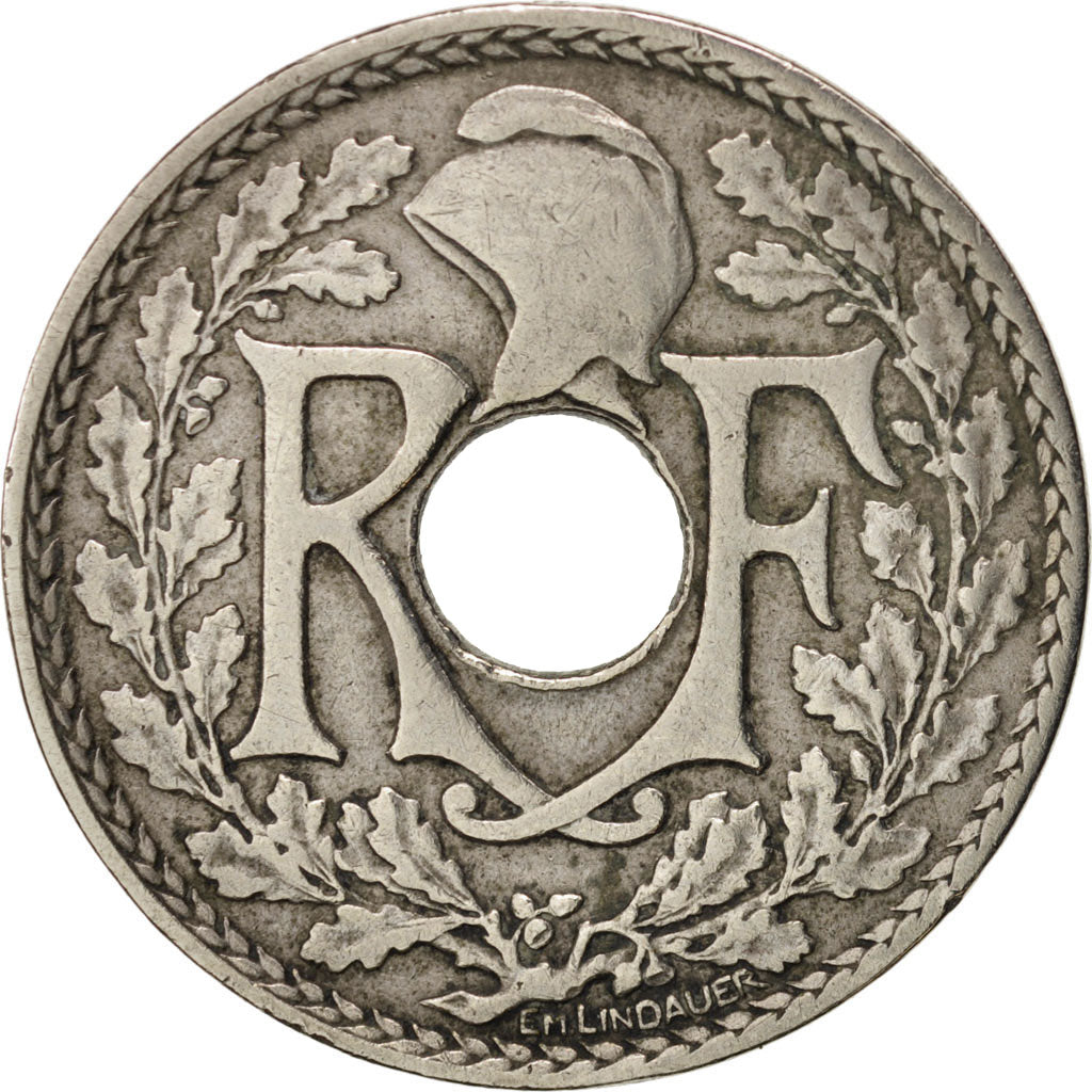 Monnaie, France, Lindauer, 25 Centimes, 1921, TB+, Copper-nickel, KM:867a