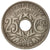 Coin, France, Lindauer, 25 Centimes, 1922, VF(30-35), Copper-nickel, KM:867a