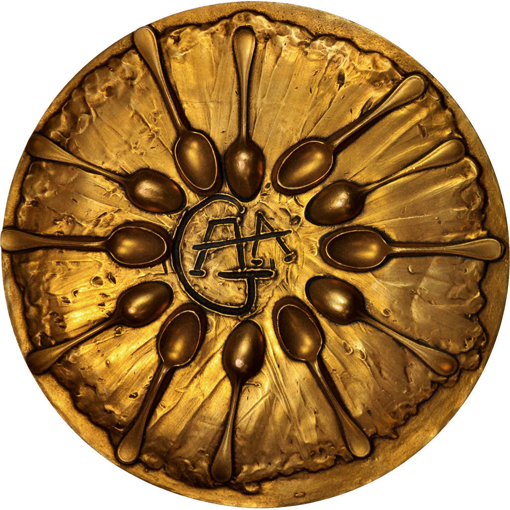 Francia, Medal, Salvador Dali, Arts & Culture, 1969, FDC, Bronce