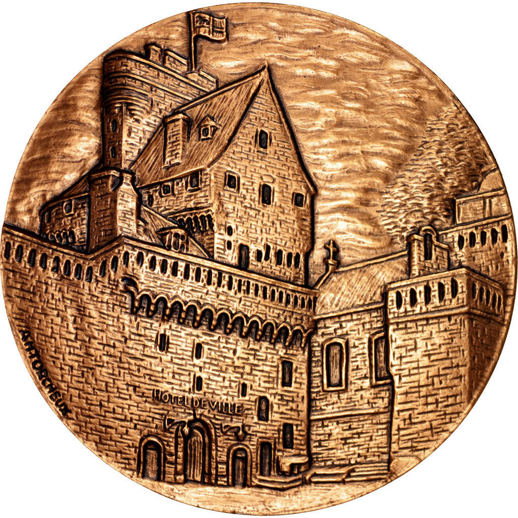 France, Medal, Ville de Saint-Malo, Politics, Society, War, Antorcheux