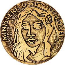 France, Medal, Ministère de l'Outre-mer, Politics, Society, War, SUP, Bronze