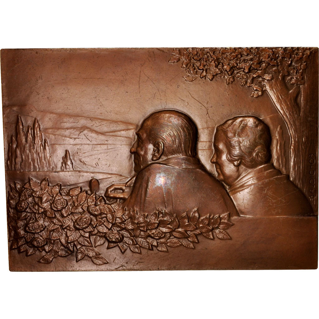 France, Medal, Noces d'or des époux Longuepee-Duprez, Religions & beliefs