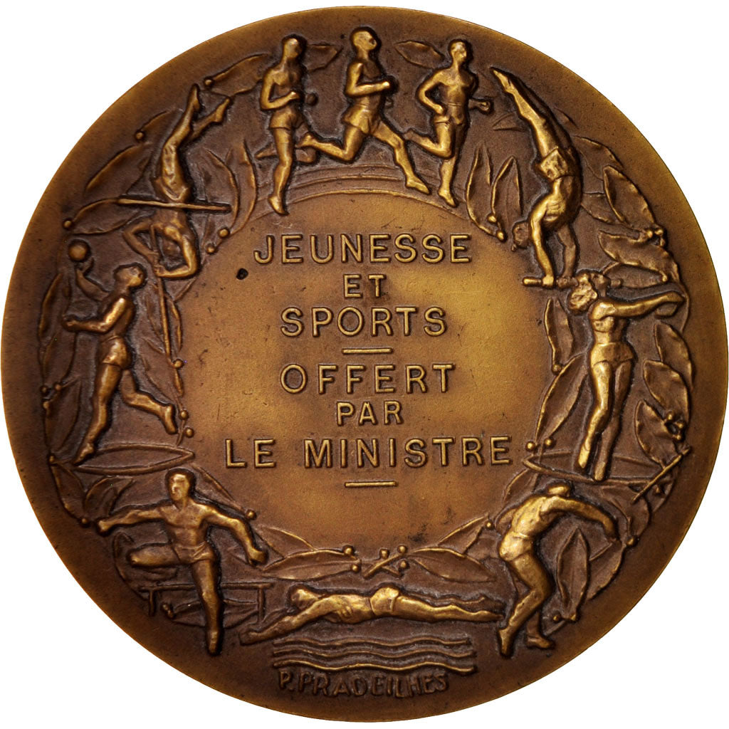 Francia, Medal, Jeunesse et sports, Sports & leisure, Pradeilmes, MBC+, Bronce