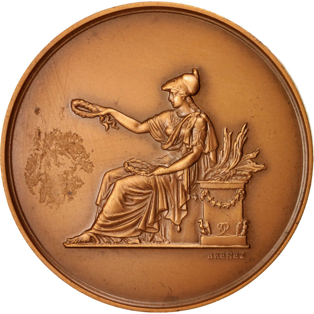Francia, Medal, Ligue Française de L'Enseignement, Arts & Culture, 1968