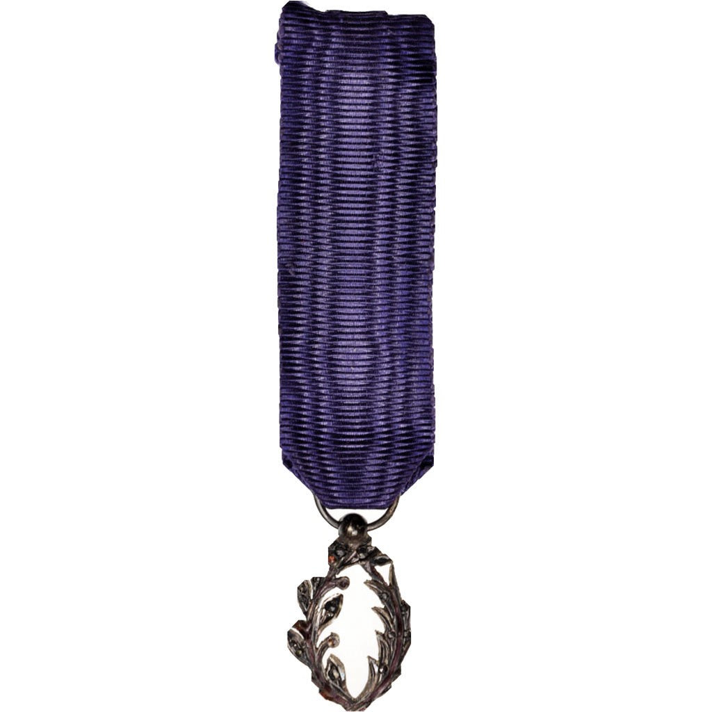 France, Ordre des Palmes Académiques, Medal, Excellent Quality, Argent
