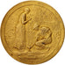 Francia, Medal, Cercle Horticole de Wattrelos, Flora, 1922, Desaide, MBC+, Oro