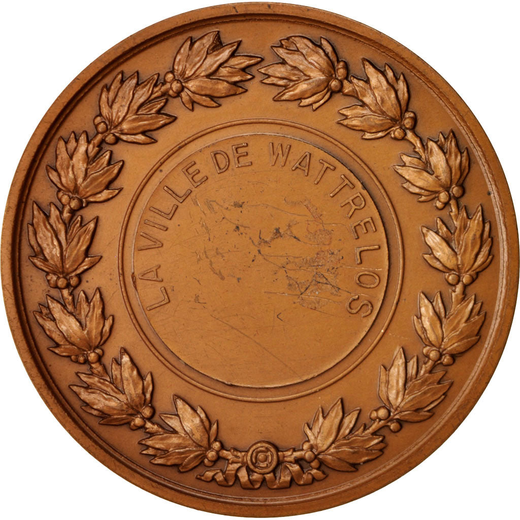Francia, Medal, La ville de Wattrelos, Politics, Society, War, 1982, MBC+