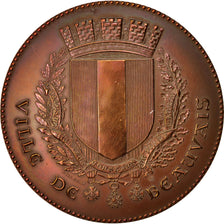 France, Medal, Ville de Beauvais, Politics, Society, War, 1970, TTB+, Bronze