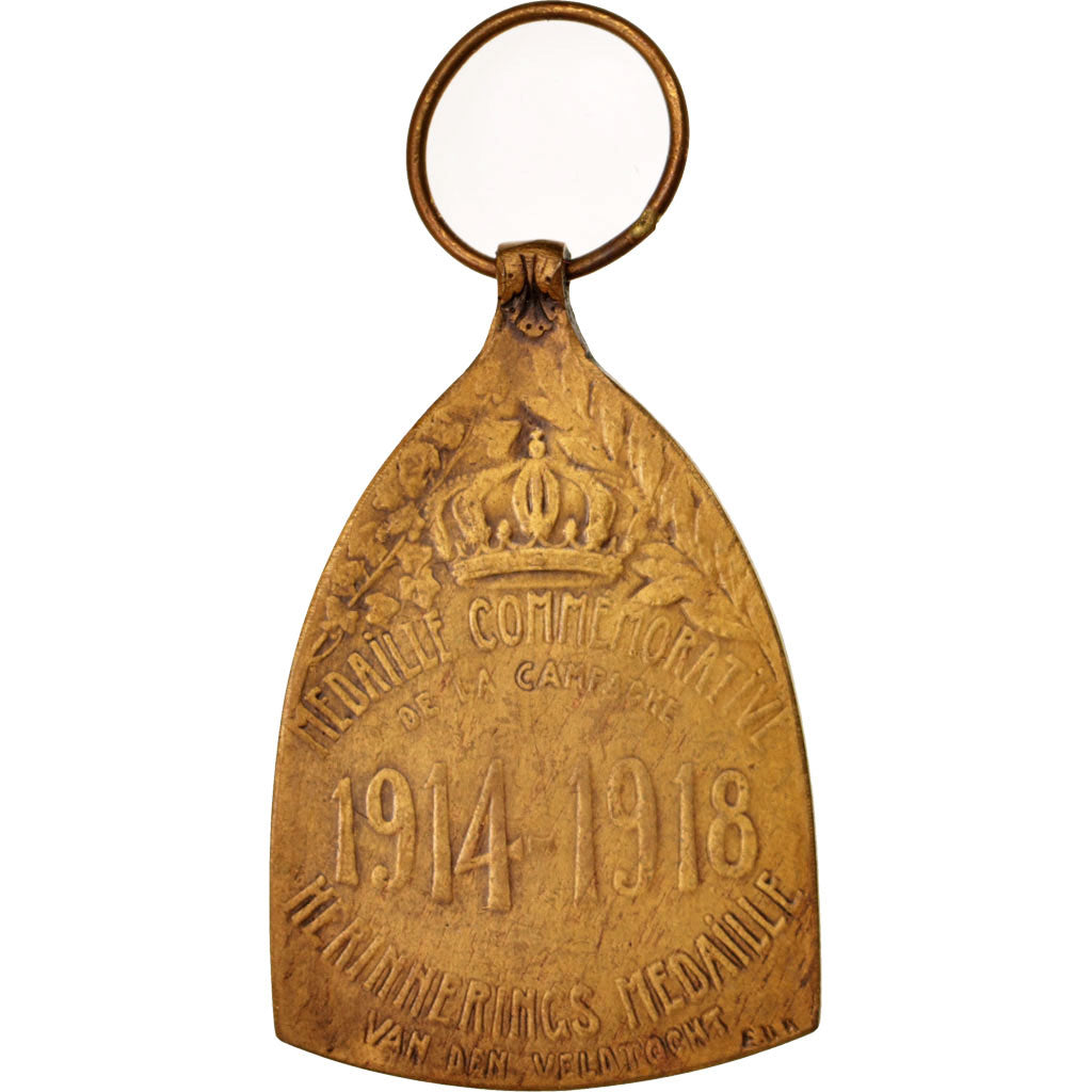 Bélgica, Medal, Médaille commémorative de la campagne de 1914-1918, History