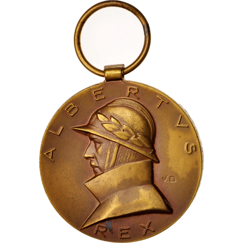 Belgium, Commemorative Medal of the Reign of Albert I, Medal, 1934