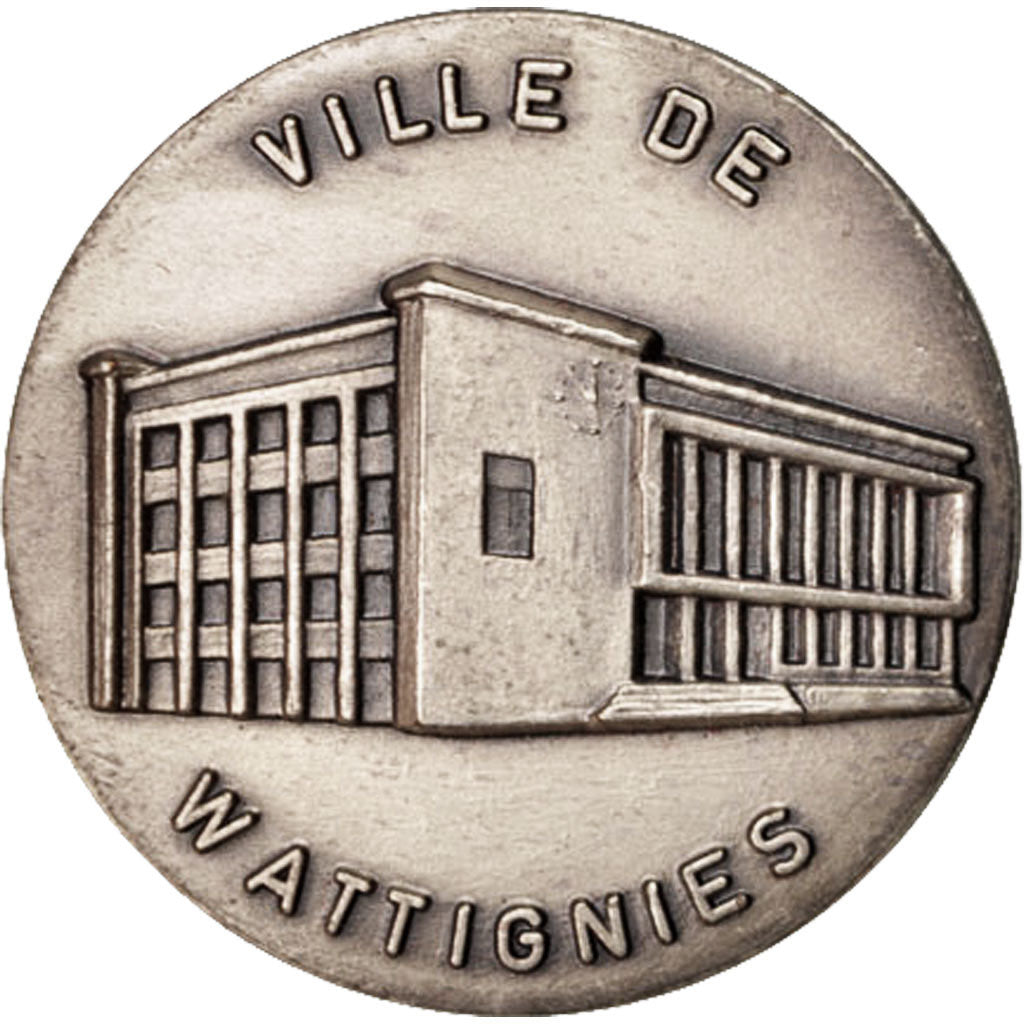 Frankreich, Medal, Ville de Wattignies, Politics, Society, War, VZ, Silvered...