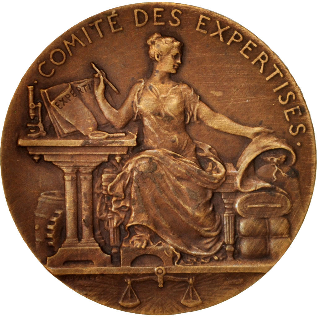 France, Medal, Ministère du Commerce et de l'Industrie, Comité des expertises