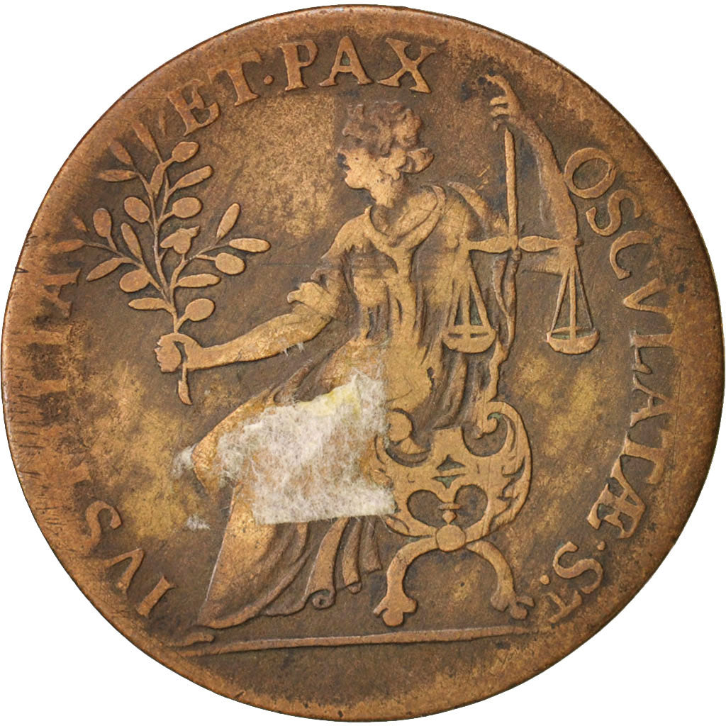 France, Medal, Louis XIV, History, VF(20-25), Copper