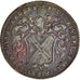 Frankrijk, Medal, Royal, François Poullain, maire d’Angers, 1707, ZF, Koper