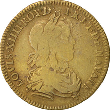 France, Medal, Royal, Louis XIV, TB, Laiton
