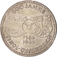 Autriche, 50 Schilling, 1963, SPL, Argent