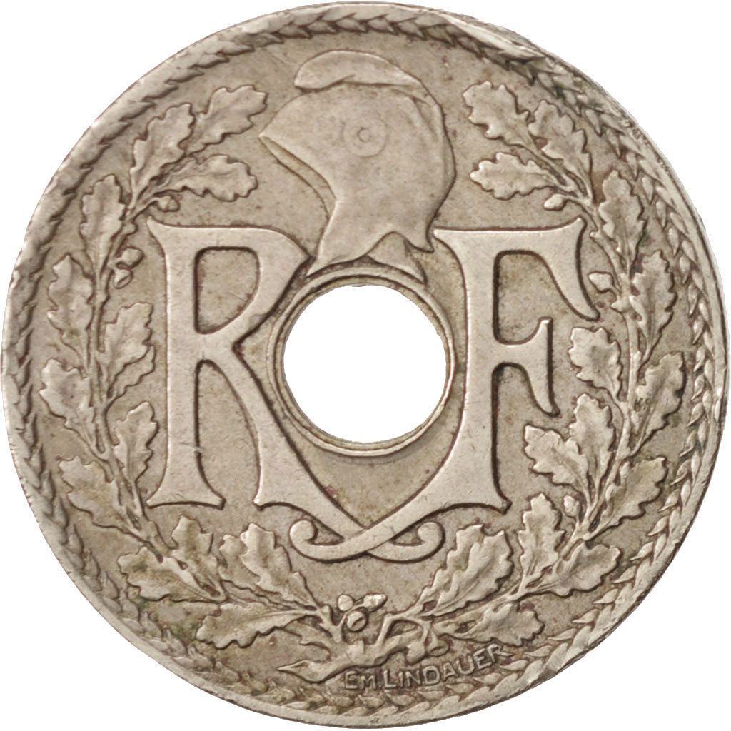 Moneta, Francia, Lindauer, 25 Centimes, 1929, MB+, Rame-nichel, KM:867a