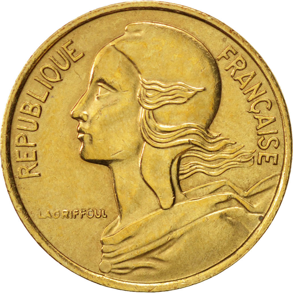 Coin, France, Marianne, 5 Centimes, 1990, Paris, AU(50-53), Aluminum-Bronze