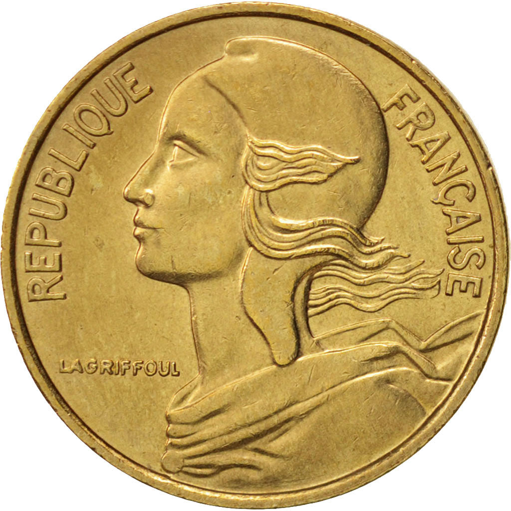 Coin, France, Marianne, 5 Centimes, 1992, Paris, AU(55-58), Aluminum-Bronze