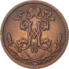 Moneda, Rusia, Nicholas II, 1/2 Kopek, 1899, Saint-Petersburg, MBC, Cobre