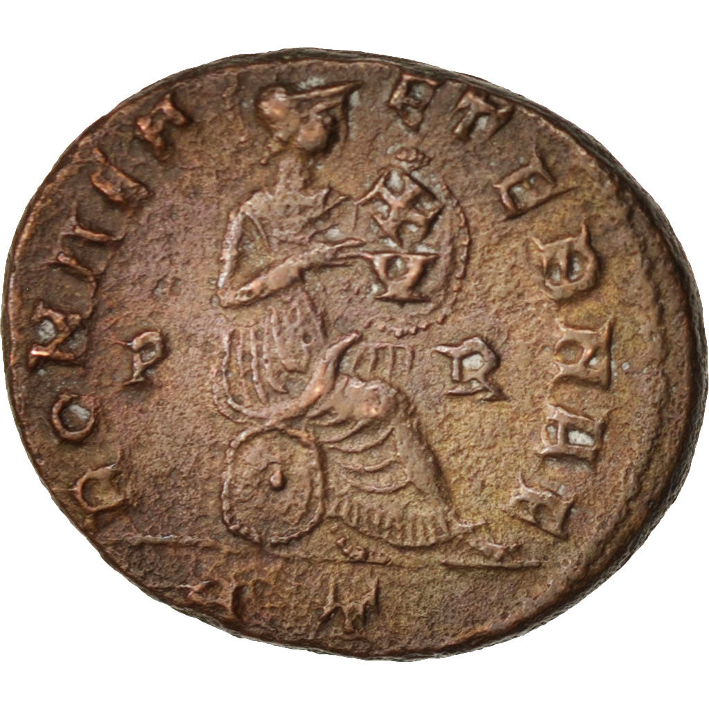 Münze, Constantine I, Nummus, Roma, SS+, Kupfer