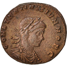 Constantine II, Nummus, 318, Roma, AU(50-53), Copper, RIC:156