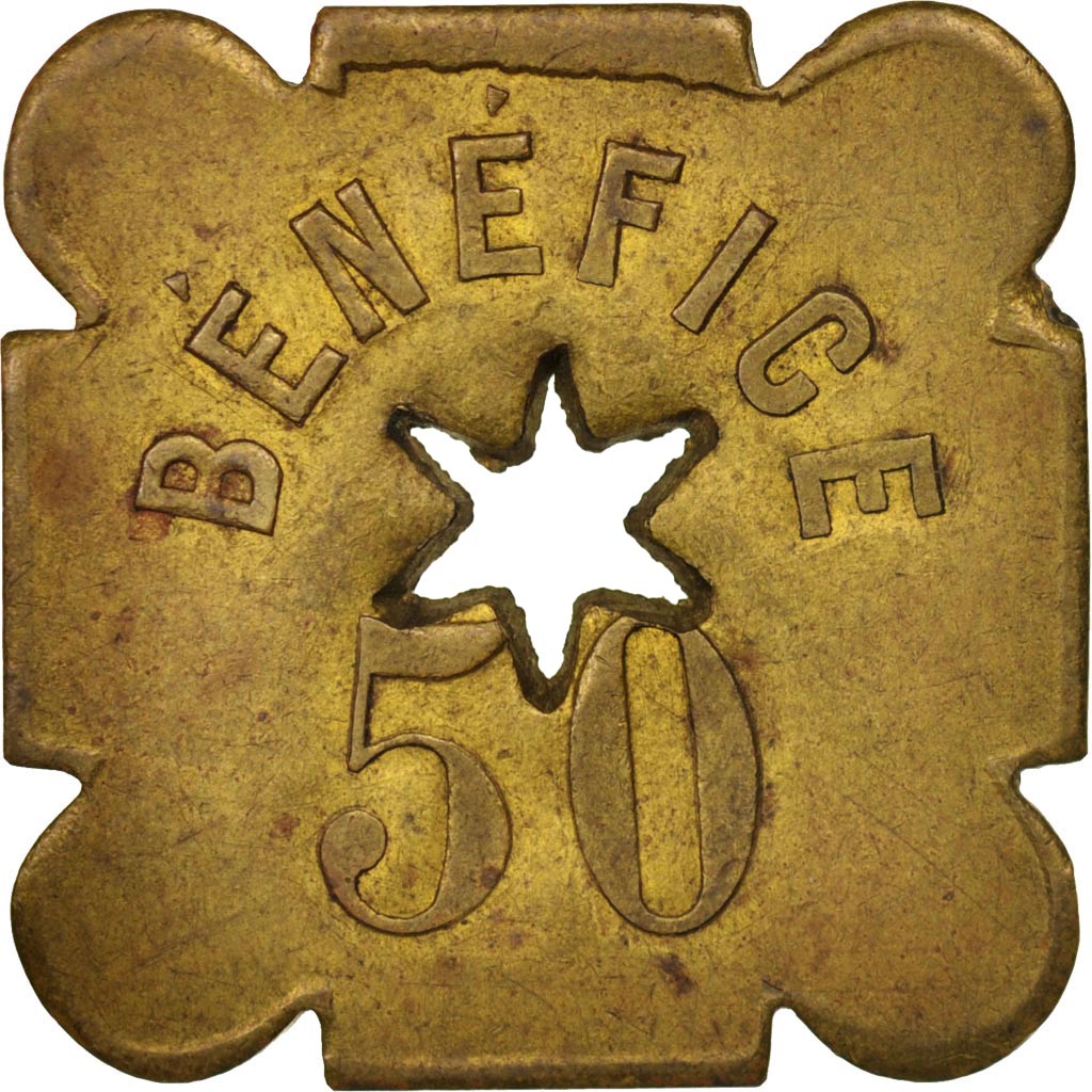 France, Jeton, token count, Ville de Lille, L'indépendante, Bénéfice 50