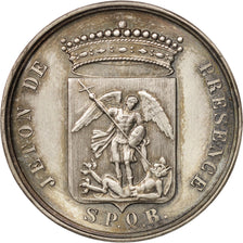 Belgium, Token, Administration communale de Bruxelles, Jeton de présence, 1864
