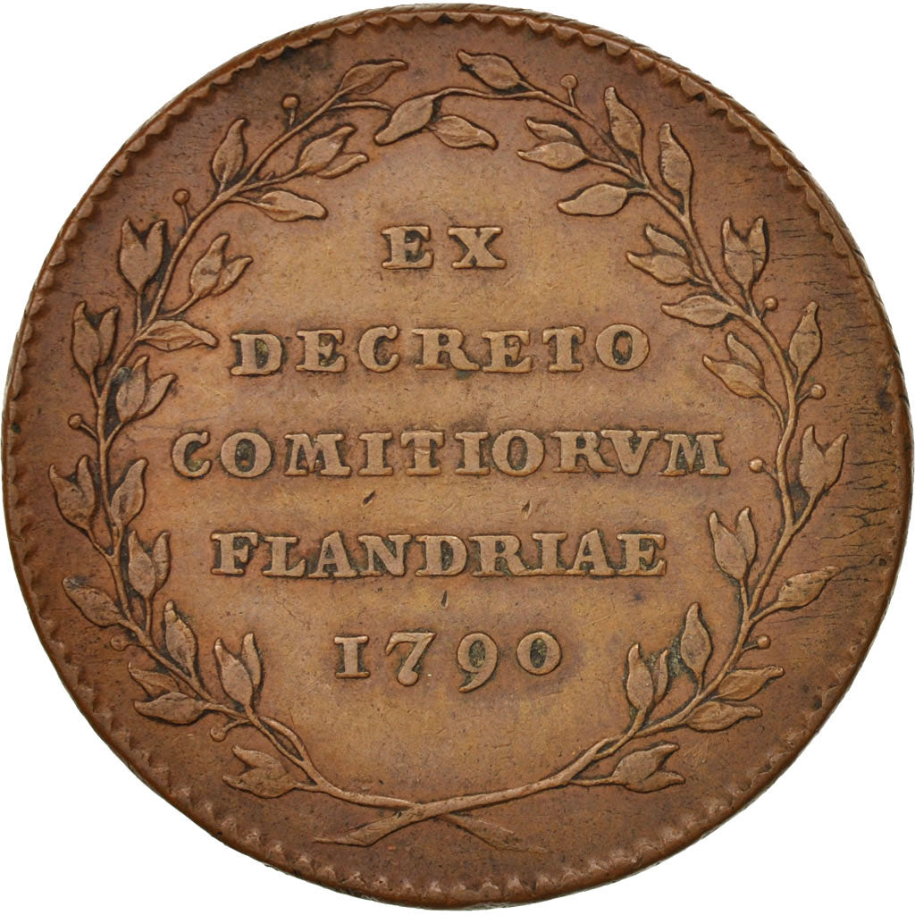 Nederland, Token, Indépendance, 1790, ZF, Koper