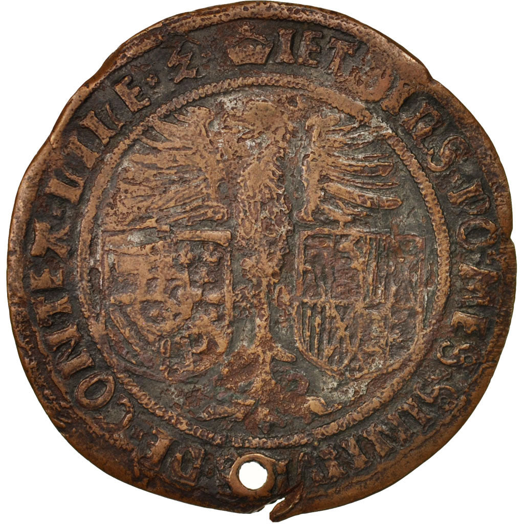 France, Token, token count, Bourgogne, F(12-15), Copper