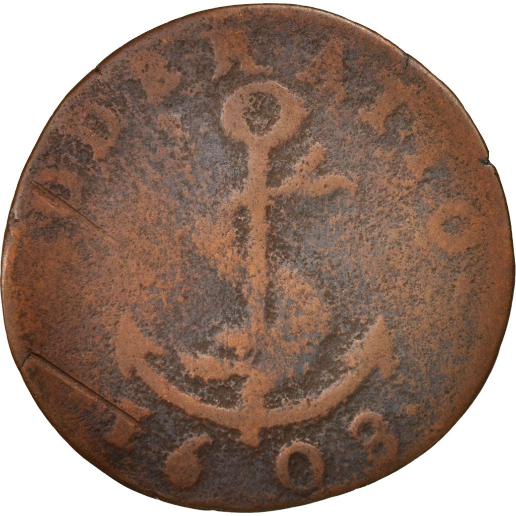 Spain, Token, Albert et Isabelle, 1608, F(12-15), Copper