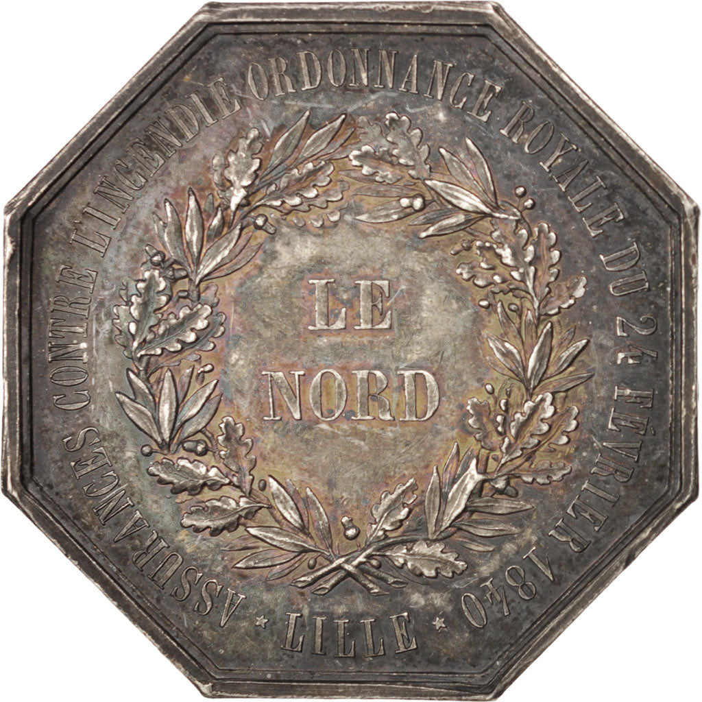 Frankreich, Token, Insurance, Ville de Lille, Le Nord, Assurance contre