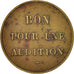 France, Token, Club, Bon pour une audition, EF(40-45), Copper