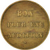 France, Token, Club, Bon pour une audition, EF(40-45), Copper