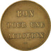 Frankreich, Token, Club, Bon pour une audition, SS+, Copper
