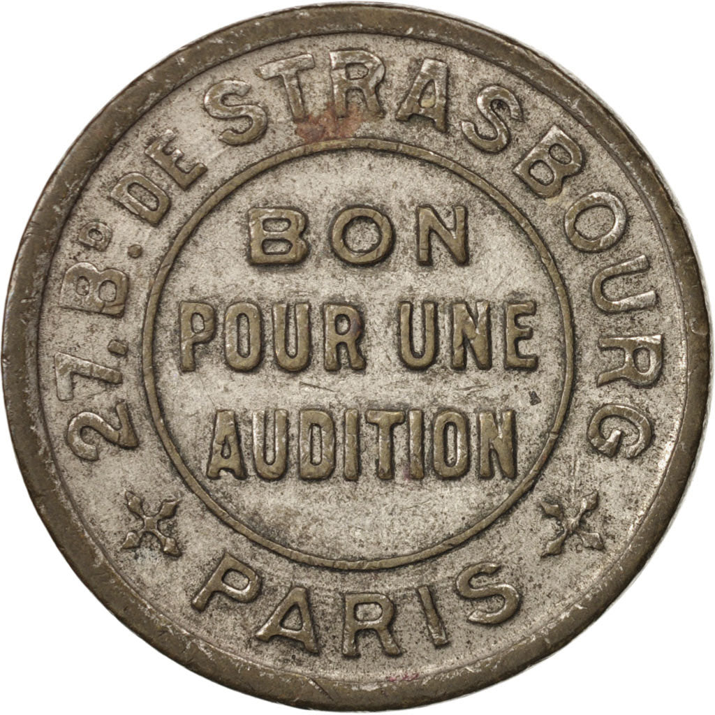 Frankreich, Token, The Music, Palace Chansons, Bon pour une audition, SS, Copper