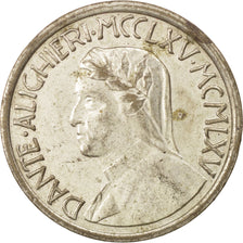 Italy, Jeton, Italia, Dante Alighieri, EF(40-45), Copper Plated Steel