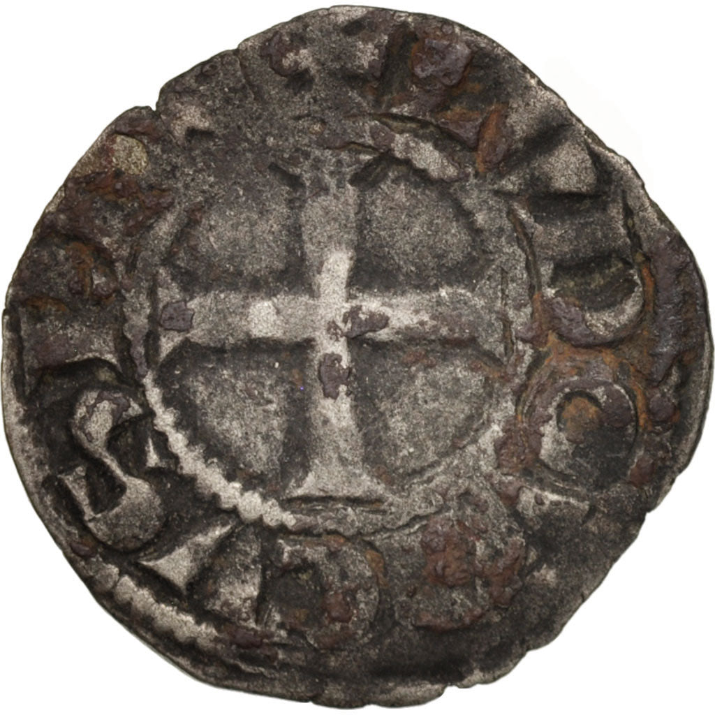 Moneta, Francja, Denier Tournois, F(12-15), Bilon, Duplessy:193