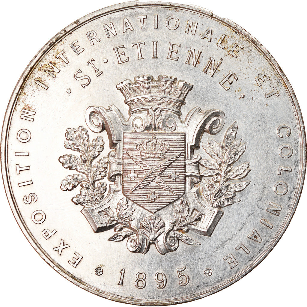 France, Medal, Exposition Internationale et Coloniale de Saint-Etienne, 1895