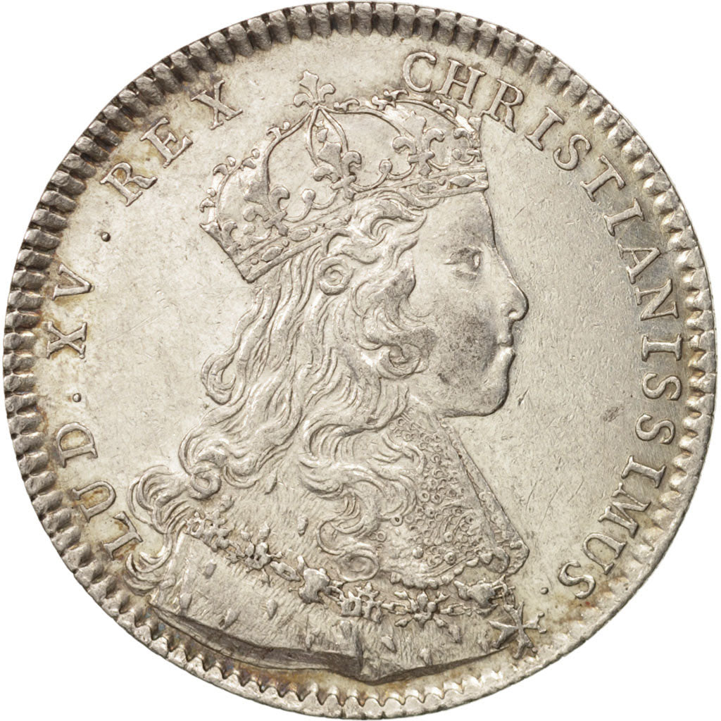 France, Token, Royal, États de Bretagne, Nantes, Louis XV, 1722, Röettiers