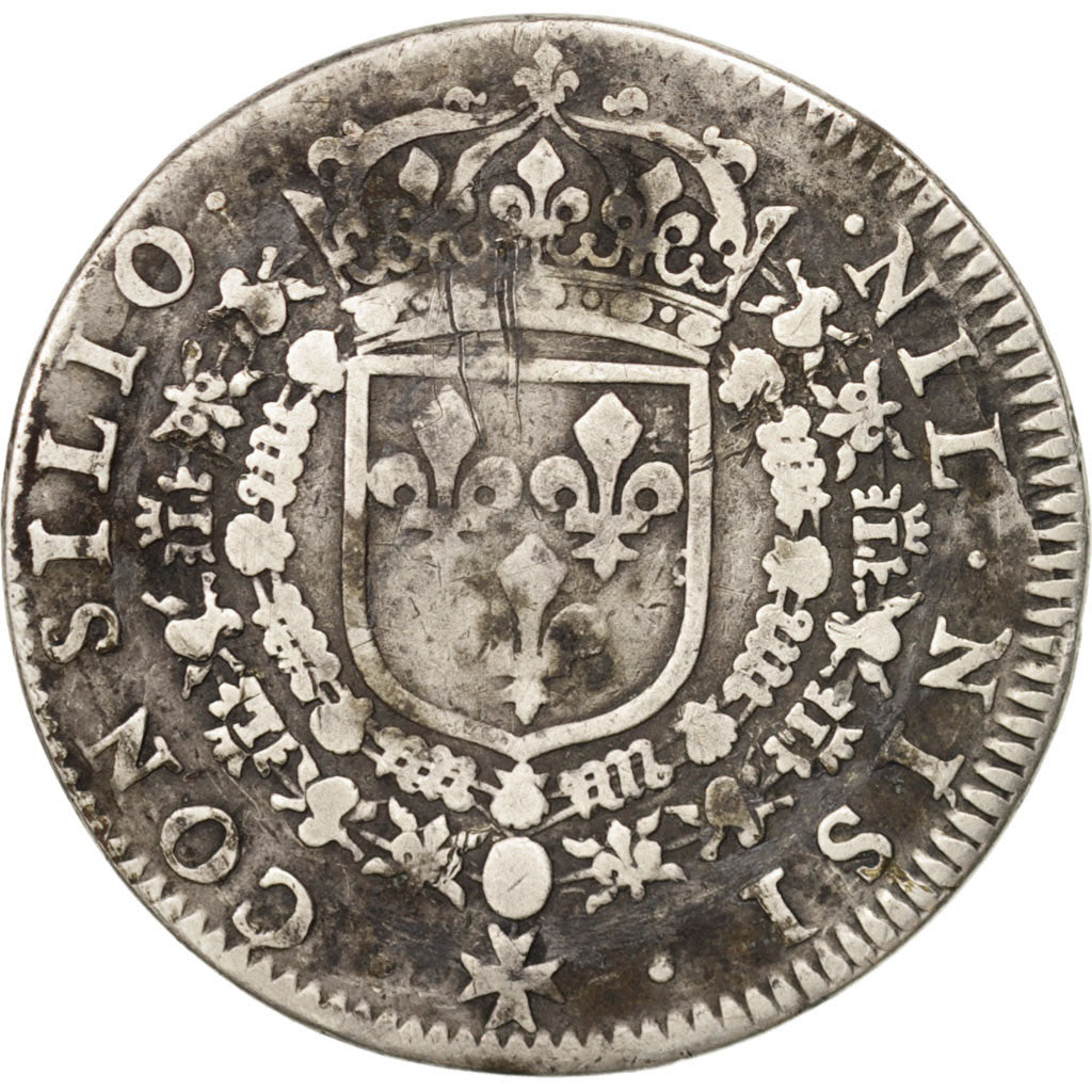 France, Token, Royal, Louis XIV, VF(30-35), Silver