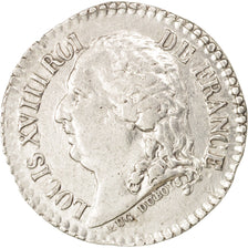 Francia, Token, Royal, Louis XVIII et Henri IV, BB, Argento