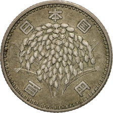 Münze, Japan, Hirohito, 100 Yen, 1963, SS+, Silber, KM:78