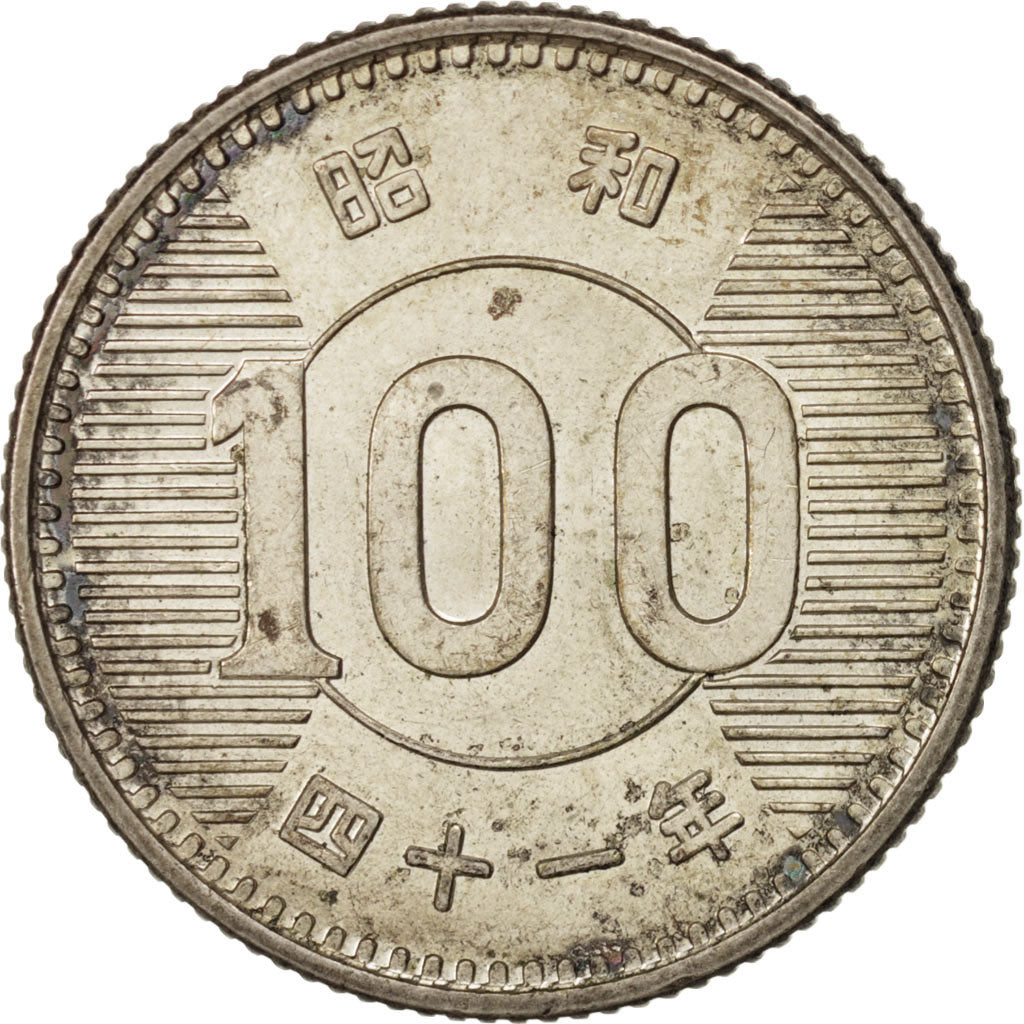 Coin, Japan, Hirohito, 100 Yen, 1966, MS(63), Silver, KM:78